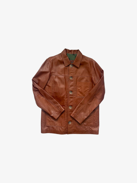 Worker Jacket - Cuero Miel
