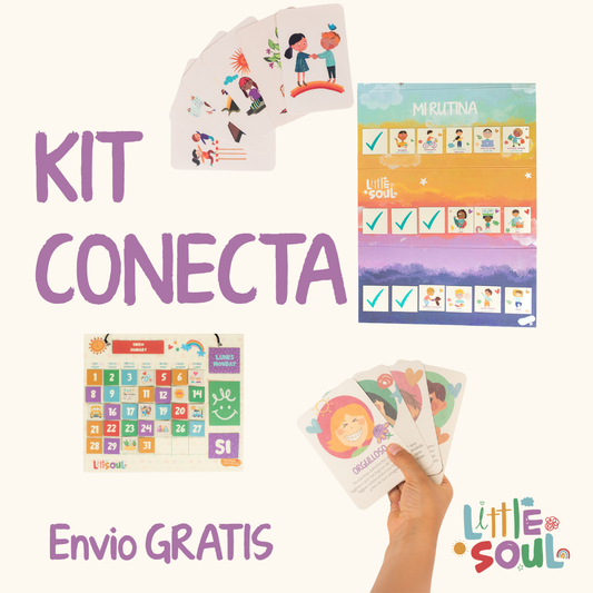 Kit conecta (rutina + calendario + emociones + afirmaciones)