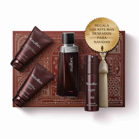 Kit de Regalo de navidad Masculino Malbec
