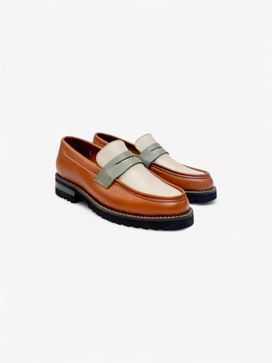 Penny Loafer Chunky - Colores Miel