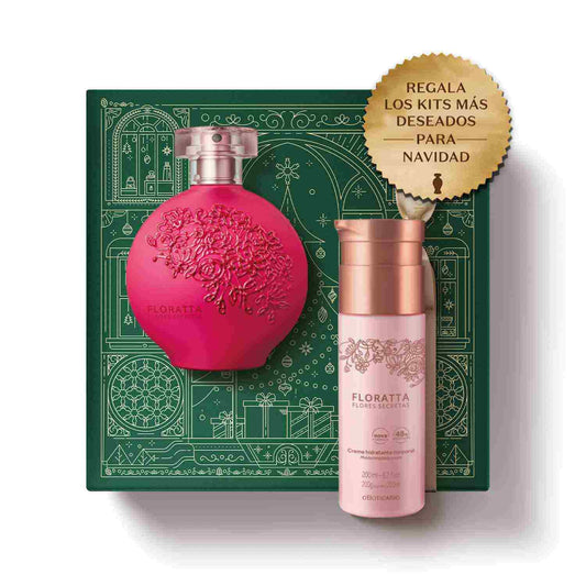Kit de regalo de navidad femenino FLORATTA FLORES SECRETAS