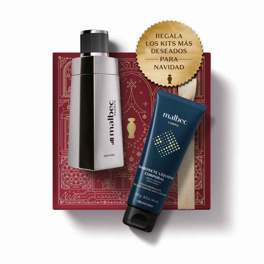 Kit de regalo de navidad masculino MALBEC MAGNETIC