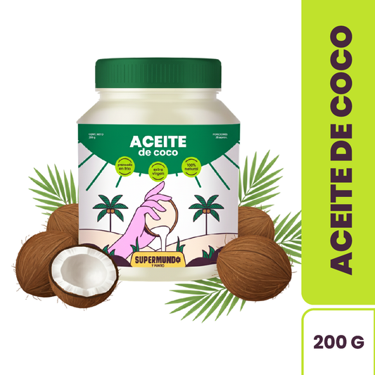 Aceite de coco x 200 ml