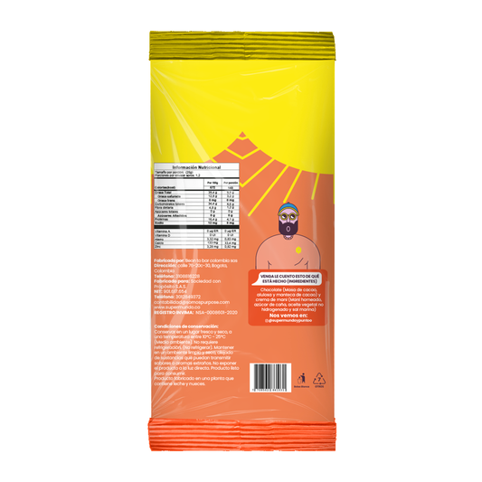 Bombones de chocolate relleno de mantequilla de mani x24 gr