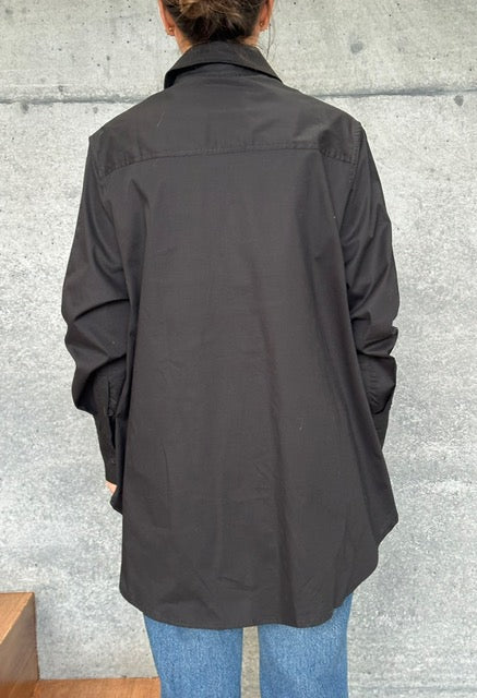 Camisa Algodon Negra