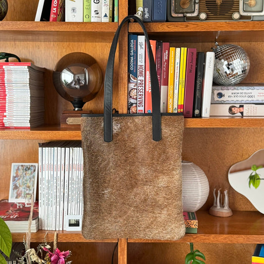 Tote Bag Minos - Jaspeado Café