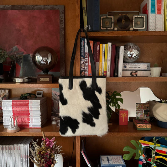 Tote Bag Minos - Blanco y Negro