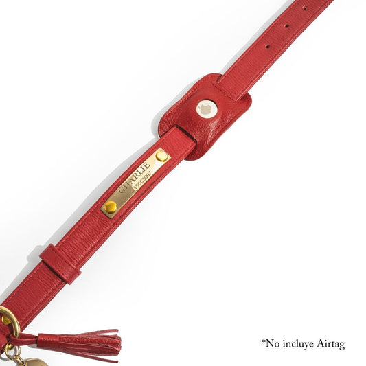 Porta Airtag Rojo