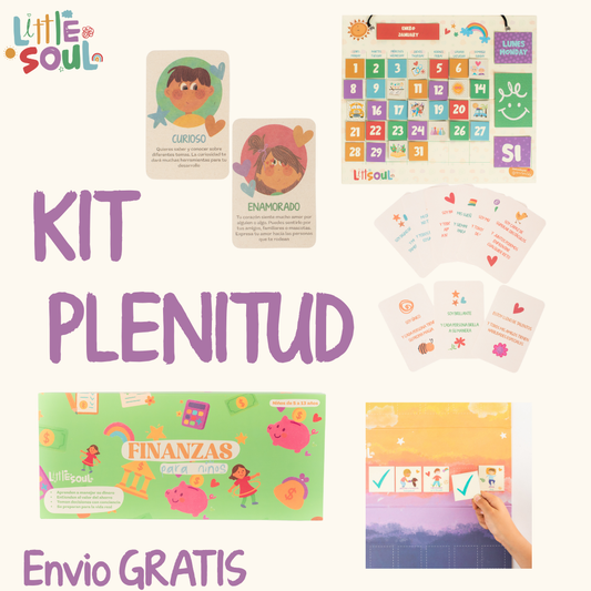 Kit Plenitud (rutina + juego financiero + calendario + emociones + afirmaciones) ENVIO GRATIS
