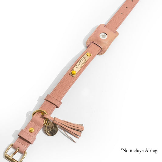 Porta Airtag Rosa Pálido