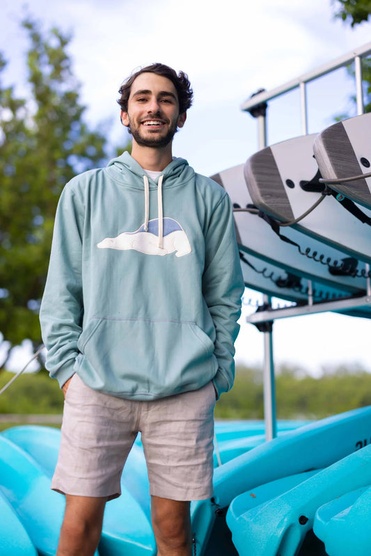 HOODIE DOMENICA VERDE- UNISEX