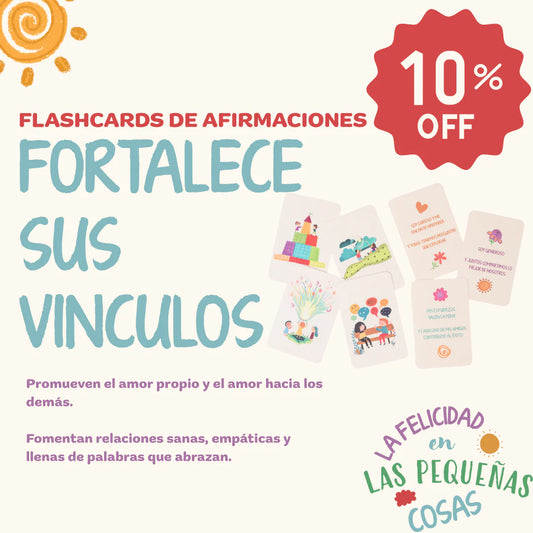 Tarjetas de afirmaciones para niños