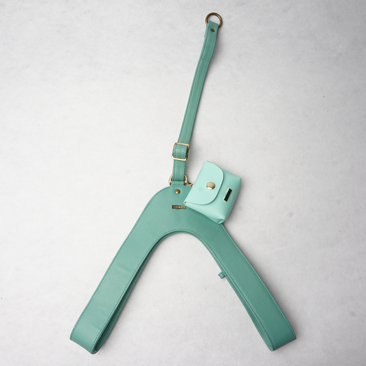 Portabolsas turquesa