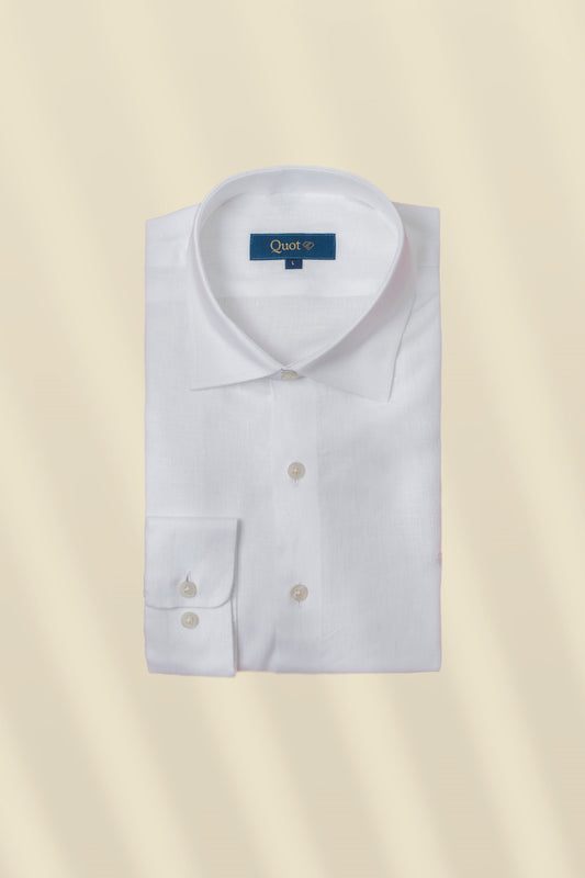 Camisa Lino Blanca