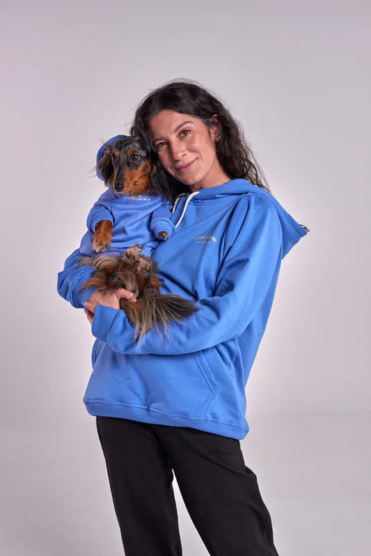 HOODIE DOMENICA AZUL - UNISEX