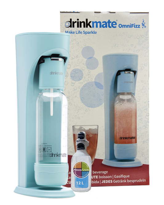 Máquina Azul Para Gasificar Cualquier Bebida Drinkmate