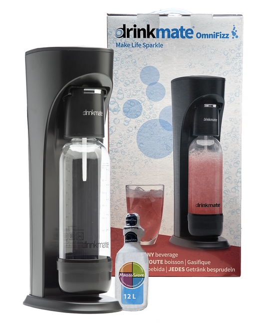 Máquina Negra Para Gasificar Cualquier Bebida Drinkmate