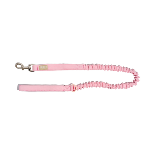 Correa reata expansible BASIC Rosa Palido