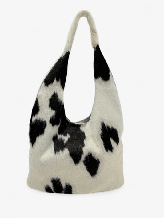 Cartera Benedeta - Blanco con Negro