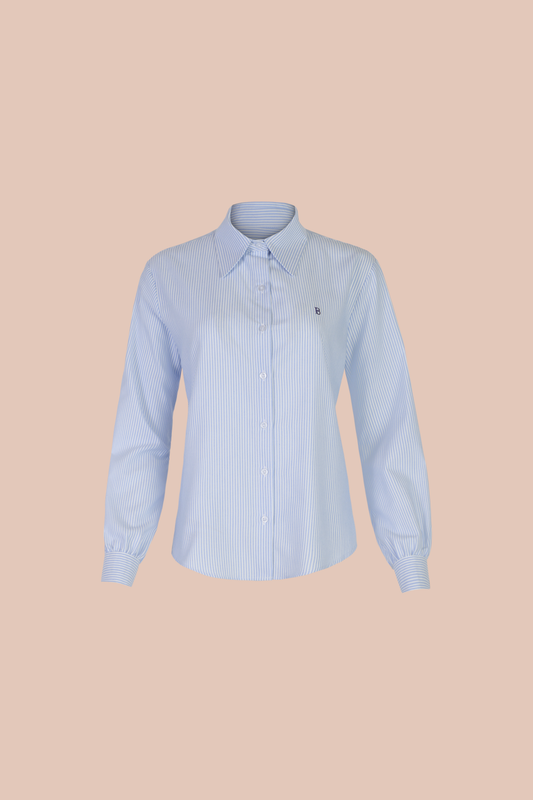 Camisa Oxford - Azul Cielo
