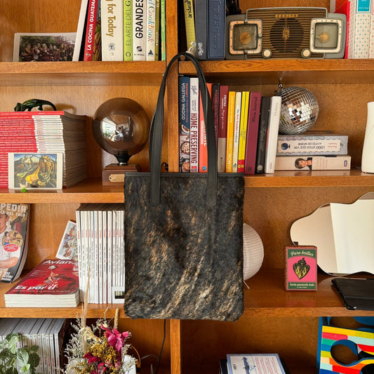 Tote Bag Minos - Jaspeado negro