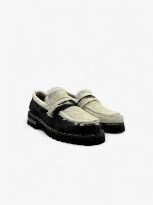 Penny Loafer Chunky - Pelo Vaca Combinado