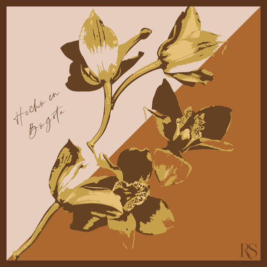 Pañoletas amarilla con fondo amarillo