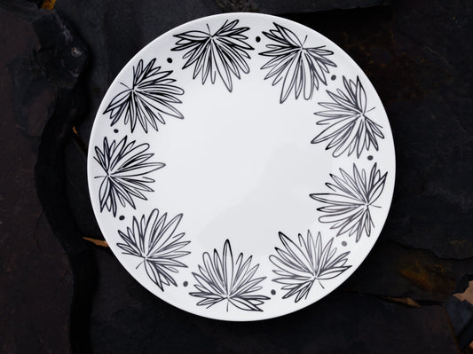 Platos | Texturas Aleatorias | Plantas negras