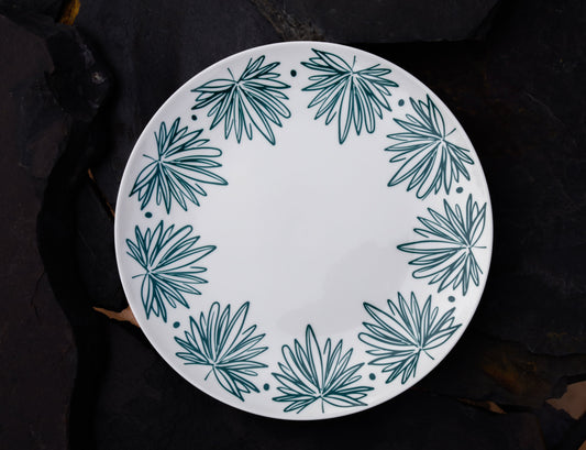 Platos | Texturas Aleatorias | Plantas verdes