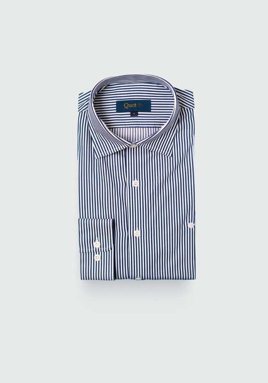 Camisa Líneas Azules Thin