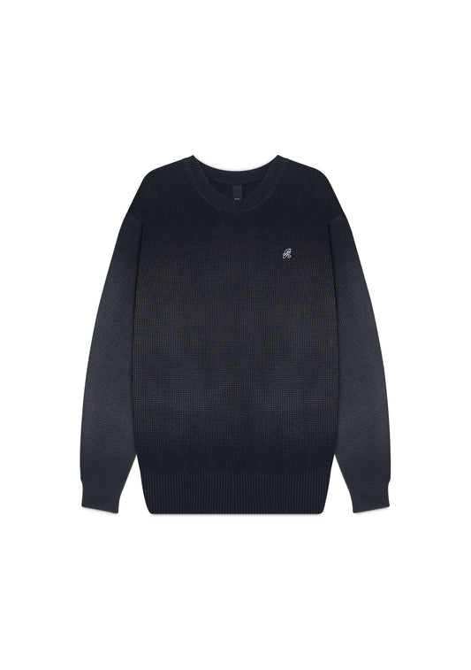 Dopamine black knit crewneck
