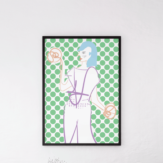 Ilustracion | Viajando | HE'S CROSSING THE STREET